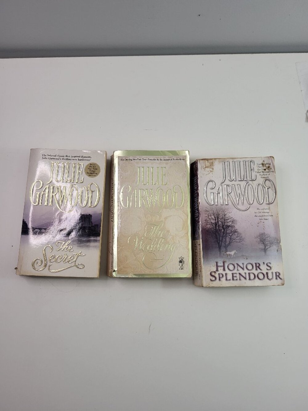 Julie Garwood Book Lot of 3 Scottish Historical Romance Paperbacks